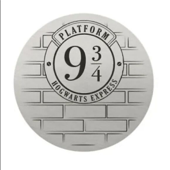 COPY - Origami Owl train stop 9 1/2 harry potter back plate - Picture 1 of 2